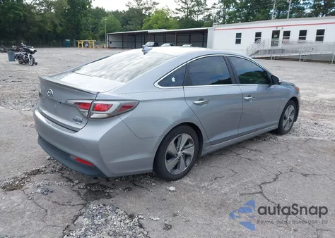 2017 Hyundai Sonata Plug-In Hybrid Limited from USA, damaged, VIN KMHE54L28HA049623